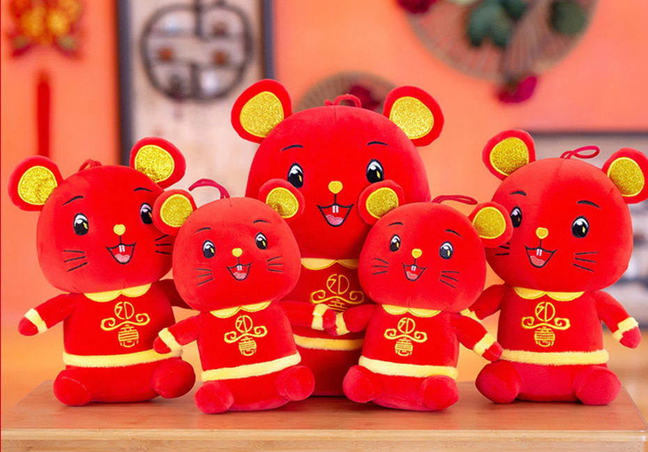 新年福利禮品&mdash;鼠年公仔