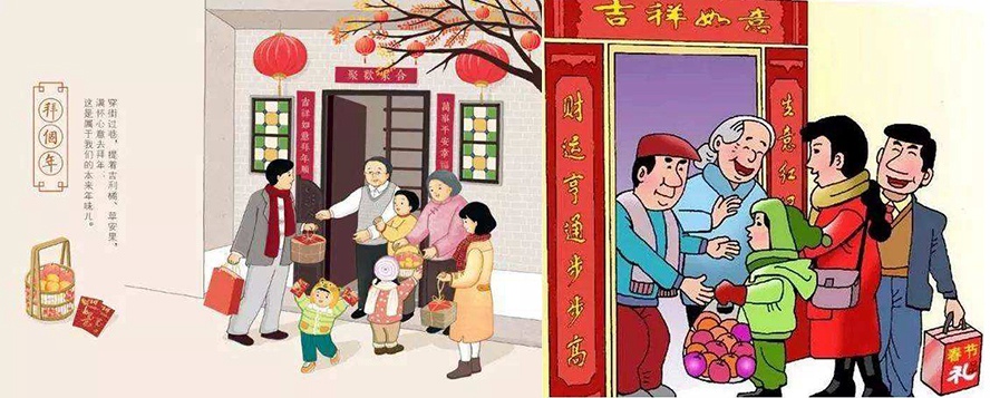 春節(jié)串門