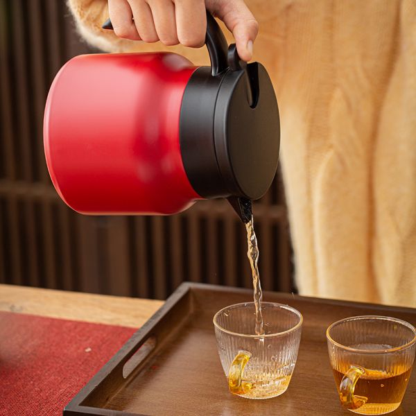 2023新年燜茶壺組合 燜茶壺+玻璃茶杯+白茶龍珠+奉茶托+春節(jié)禮包 年會禮品3