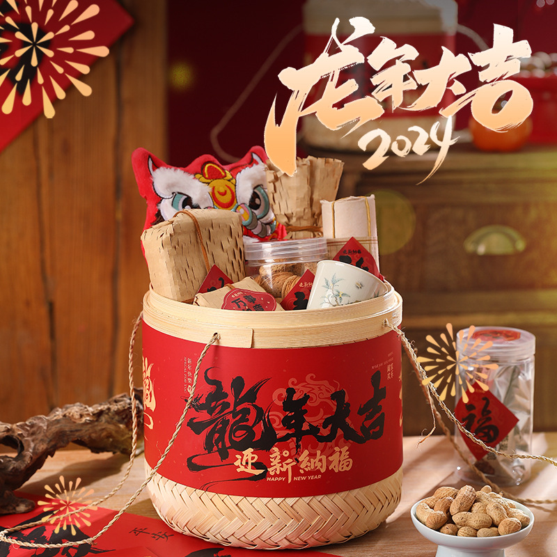 【福龍賀歲】2024年圓桶國(guó)風(fēng)新年禮盒|年會(huì)伴手禮- 【福龍賀歲】2024年圓桶國(guó)風(fēng)新年禮盒|年會(huì)伴手禮-